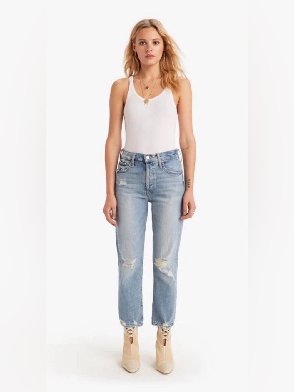 MOTHER Superior The Tomcat Denim Jeans 29” Waist